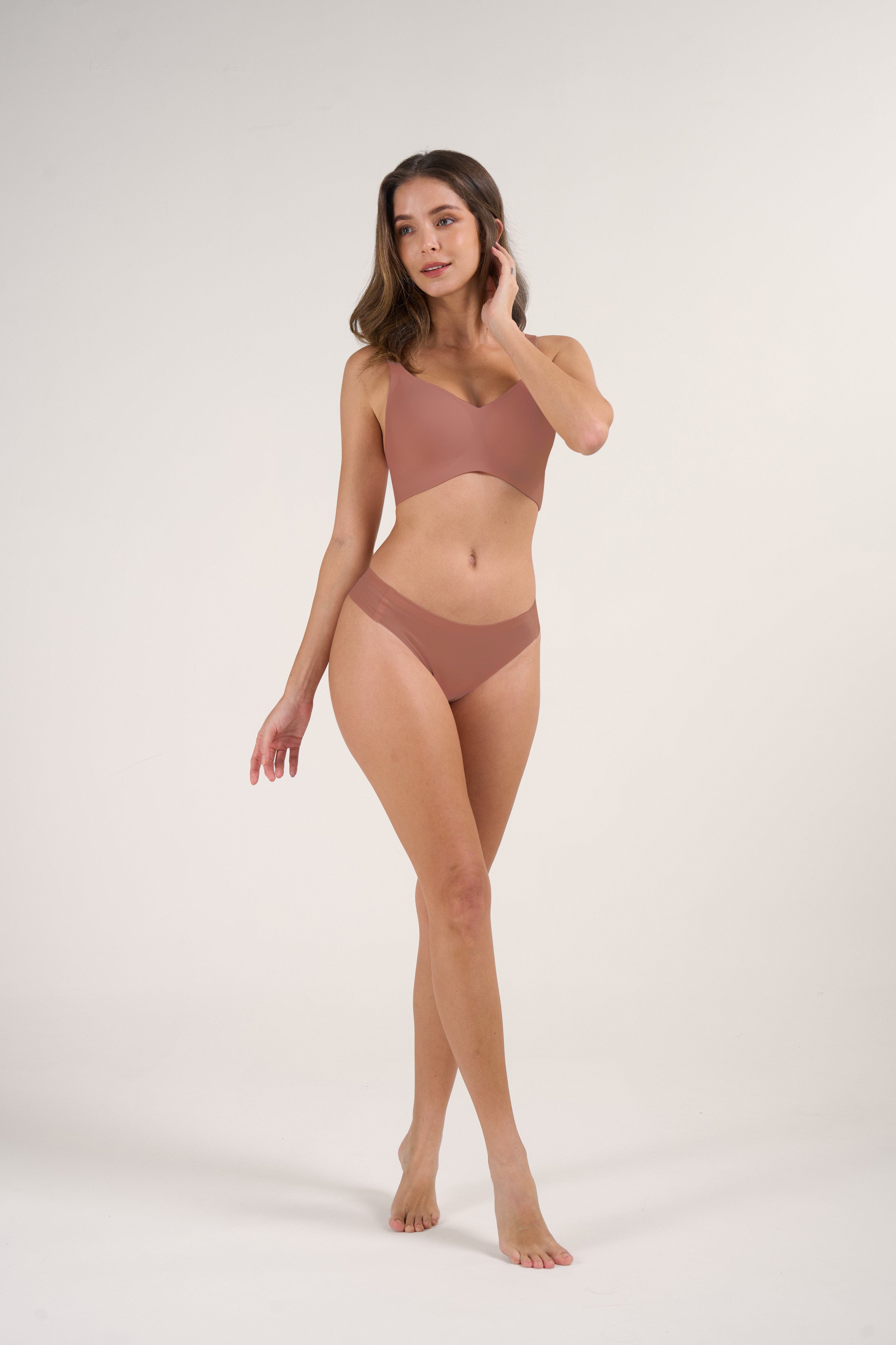 Nahtloser Everyday Push-up BH mit Jelly-Support