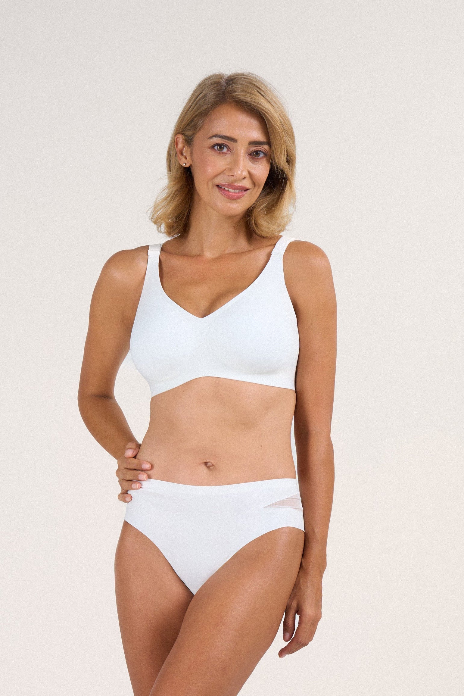 Nahtloser Everyday Push-up BH mit Jelly-Support