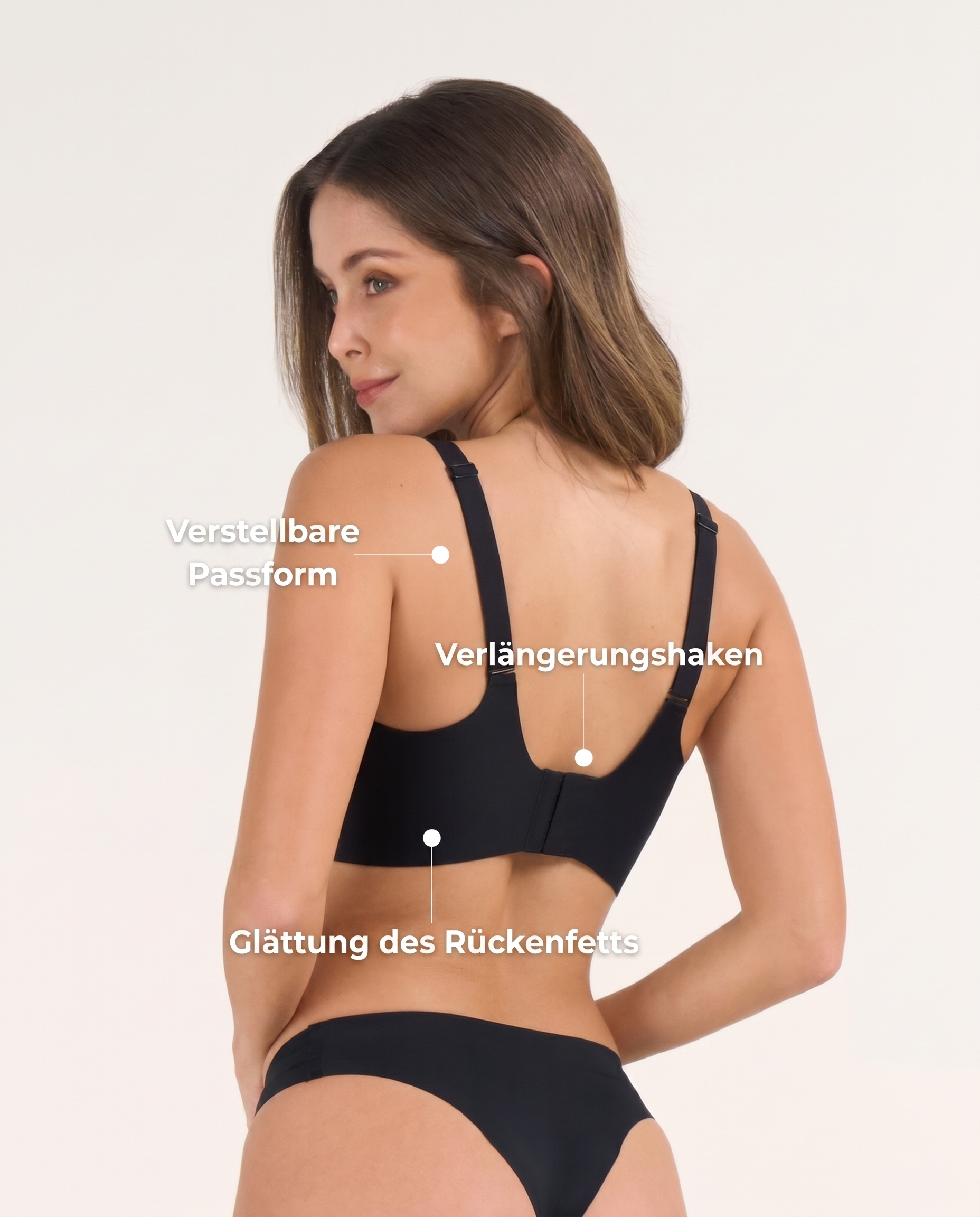Nahtloser Everyday Push-up BH mit Jelly-Support